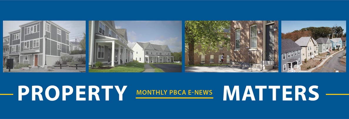 Property Matters, a monthly PBCA e-news